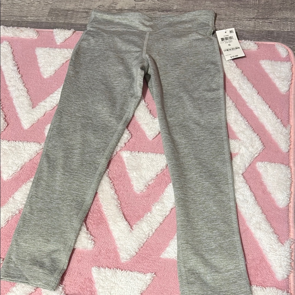 Gray Kids Leggings